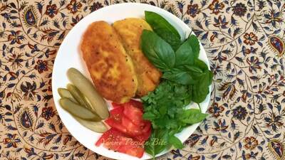 イランのクク シブザミニのレシピ